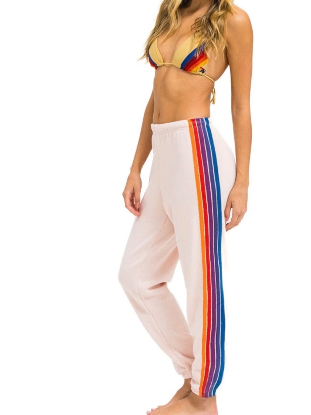 Aviator nation, five stripes sweatpants brand new size small